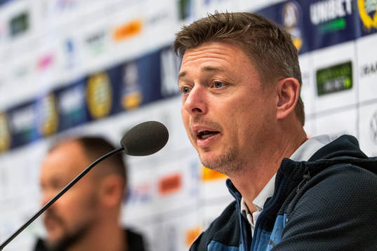 Malmö FFs huvudtränare Jon Dahl Tomasson