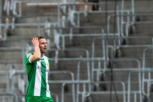 Hammarbys Richard Magyar deppar