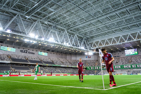 Malmö FFs Anders Christiansen och Jonas Knudsen