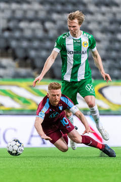 Malmö FFs Anders Christiansen faller