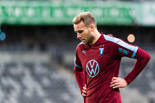 Malmö FFs Ola Toivonen deppar