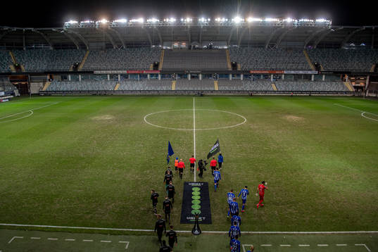 Inmarsch på Gamla Ullevi