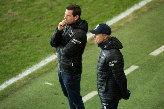 IFK Göteborg tränare Roland Nilsson och assisterande