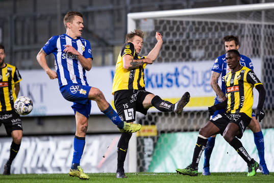 IFK Göteborg Pontus Wernbloom och Häckens Alexander