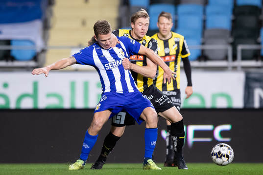 IFK Göteborg Pontus Wernbloom och Häckens Alexander