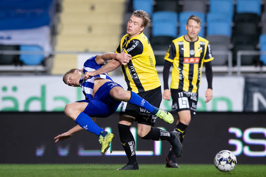 IFK Göteborg Pontus Wernbloom och Häckens Alexander
