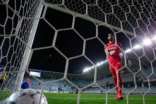 IFK Göteborg målvakt Ioannis Anestis deppar