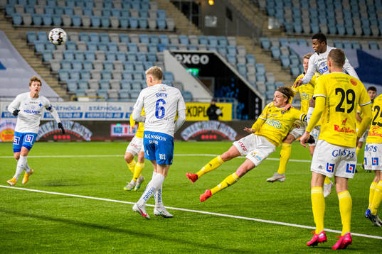 IFK Norrköpings Abdulrazaq Ishaq gör 4-1 målet