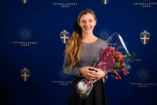 Happy Lovesan, pristagare av Fotbollskanalens hederspris