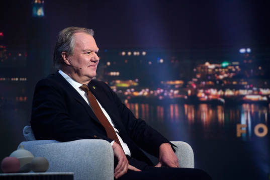 Fotbollförbundets ordförande Karl-Erik Nillson
