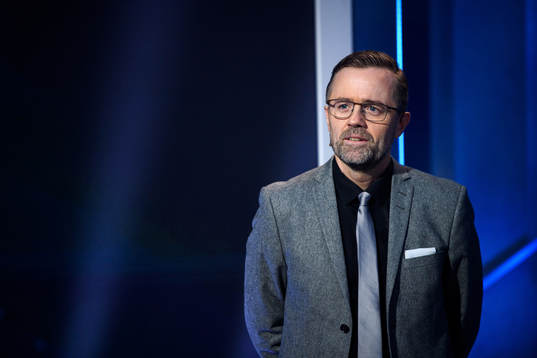 Jonas Kanje, Chefredaktör Sydsvenskan, delar ut