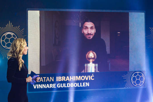 Zlatan Ibrahimovic, vinnare av Guldbollen