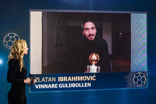 Zlatan Ibrahimovic, vinnare av Guldbollen
