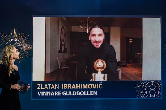 Zlatan Ibrahimovic, vinnare av Guldbollen
