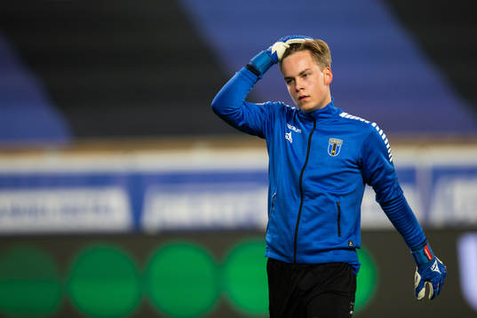 Sirius målvakt Hannes Sveijer