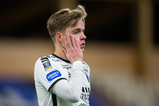 Sirius målvakt Hannes Sveijer deppar