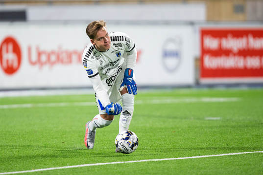 Sirius målvakt Hannes Sveijer