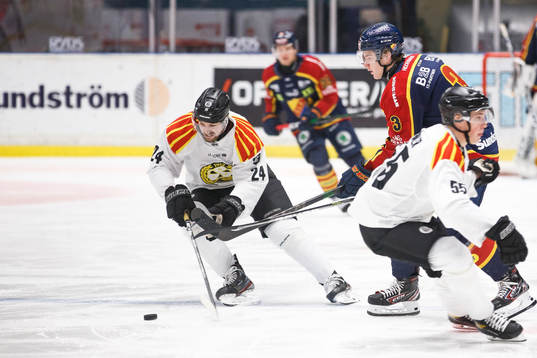 Brynäs Emil Molin och Djurgårdens Tobias Björnfot