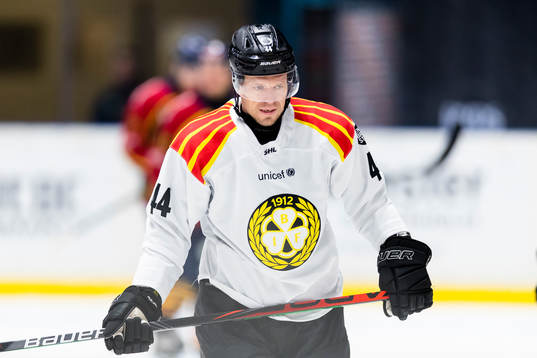 Brynäs Nicklas Danielsson deppar
