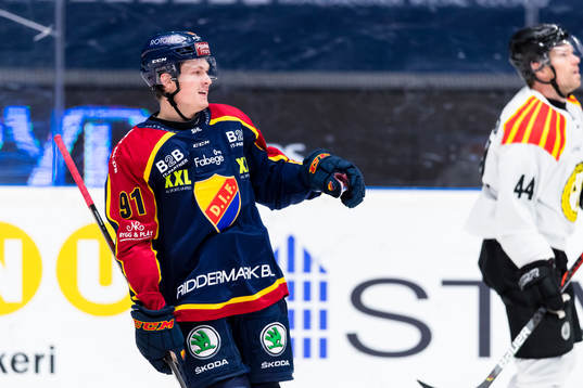 Djurgårdens Linus Andersson jublar