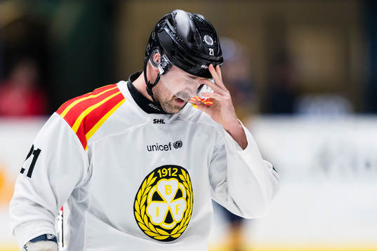 Brynäs Patrik Berglund deppar