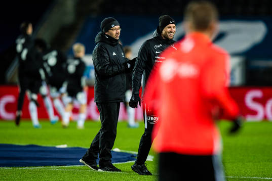 Geir Hansen, assistant coach of Rosenborg, and Eirik