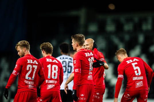 Robert Thomas Taylor of Brann celebrates