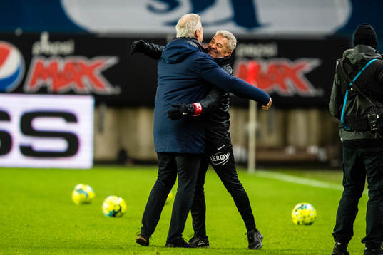 Rune Soltvedt, sports director of Brann, and Kåre