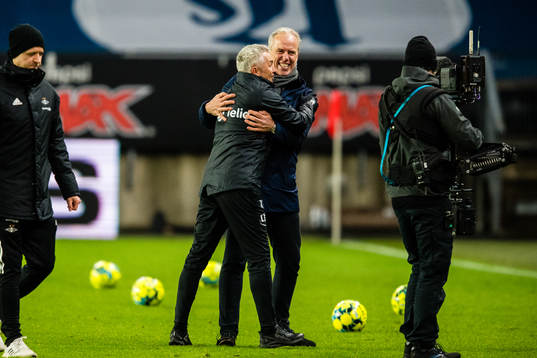 Rune Soltvedt, sports director of Brann, and Kåre