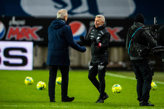 Rune Soltvedt, sports director of Brann, and Kåre