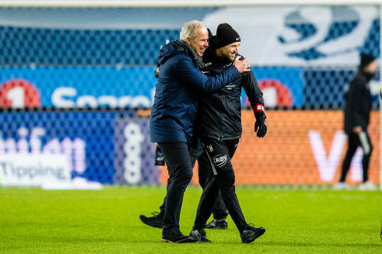 Rune Soltvedt, sports director of Brann, and Eirik