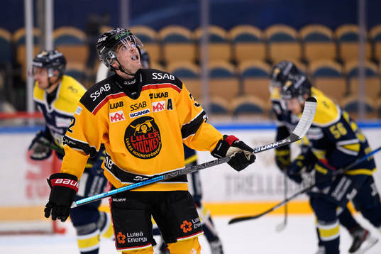 Luleås Oscar Engsund deppar