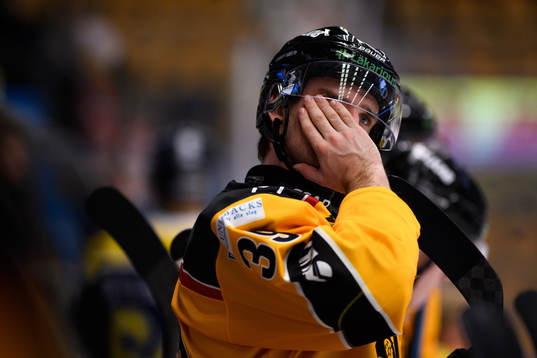 Luleås Pontus Själin deppar