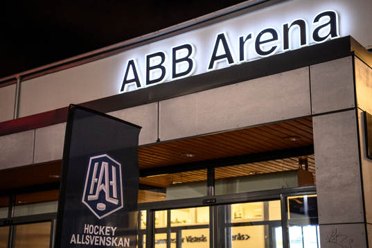 Exteriör vy av ABB Arena