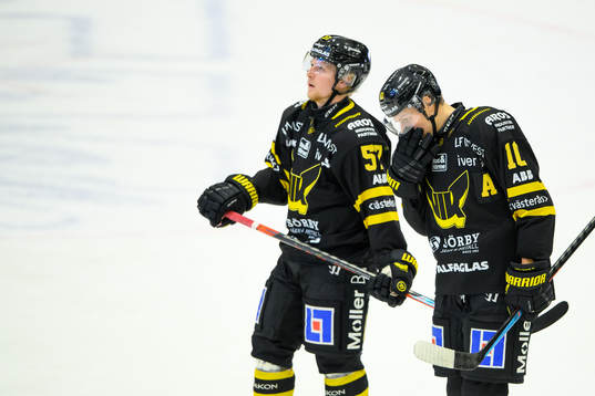 Västerås Carl Ehrnberg och Jimmie Jansson Lorek deppar