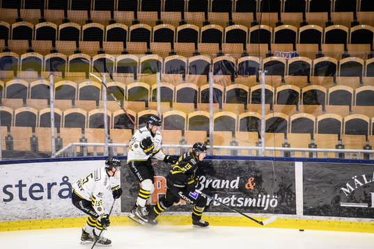 s Kim Tallberg och Västerås Filiph Åström spelar