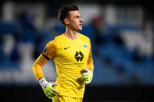 Goalkeeper Andreas Linde of Molde