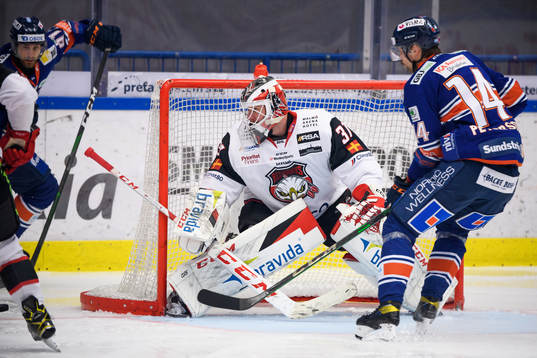 Malmö Redhawks målvakt Lars Volden