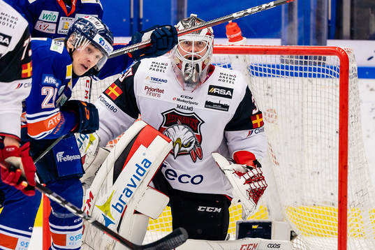 Malmö Redhawks målvakt Lars Volden