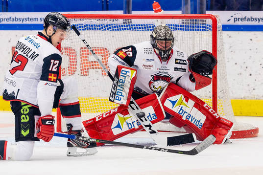 Malmö Redhawks målvakt Oscar Alsenfelt