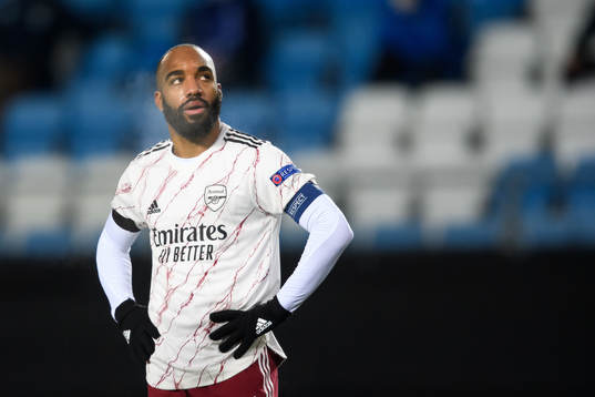 Alexandre Lacazette of Arsenal