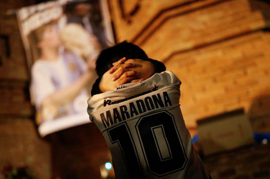 Five years old Inaki Gonzalez Reynoso, who was born in