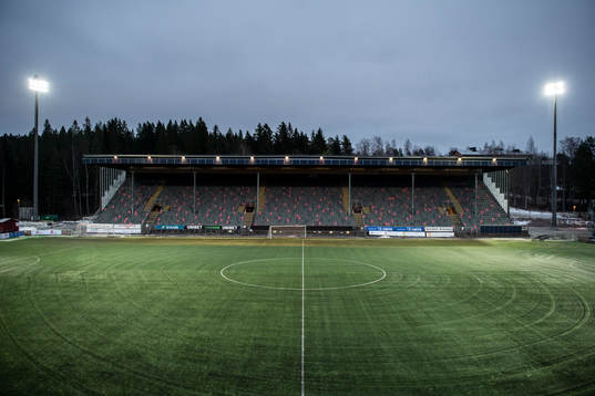 Interiör av Umeå Energi Arena
