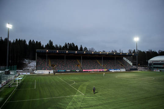 Interiör av Umeå Energi Arena