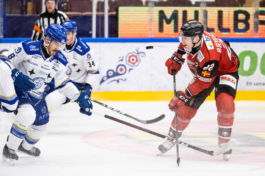 Leksands Matt Caito och Malmö Redhawks Lars Bryggman