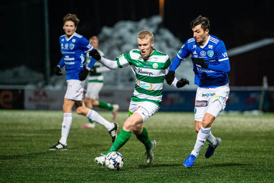 Västerås Simon Johansson och Umeås Jorge Julia Obarti