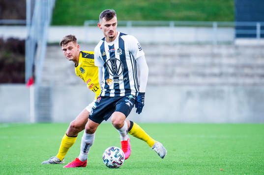 Lindomes Ajdin Zeljkovic mot Lunds Noel Hansson