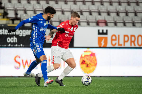 Sundsvalls Paya Pichkah och Degerfors Victor Edvardsen
