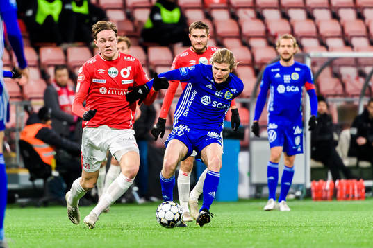 Degerfors Adam Carlén och Sundsvalls Oliver Berg