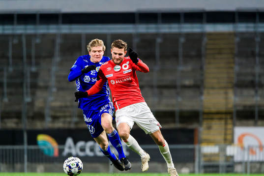 Sundsvalls Oliver Berg och Degerfors Christos Gravius